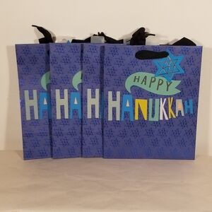 Hallmark Happy Hanukkah Gift Bags Tree of Life